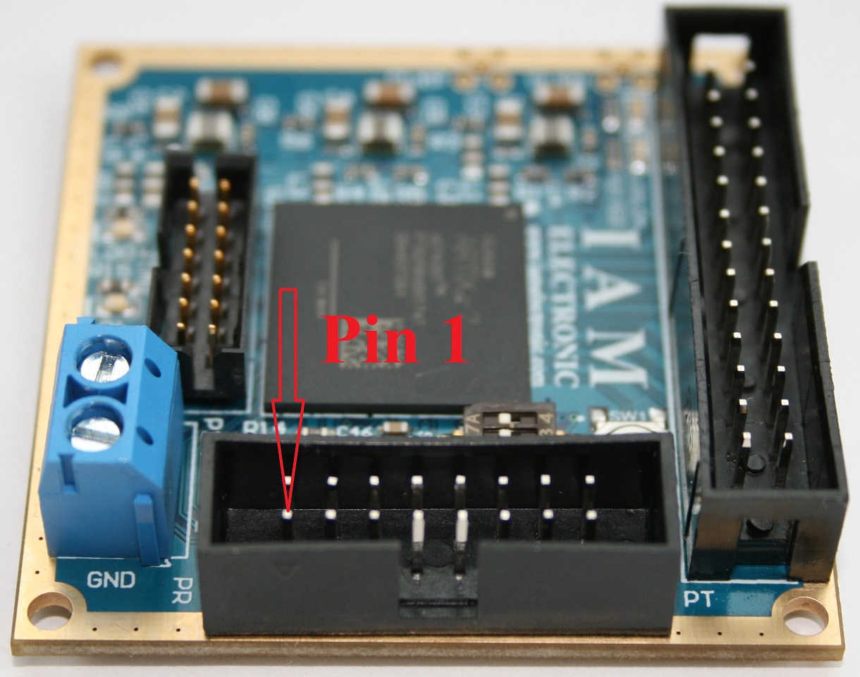 Tiny FPGA module, PR connector