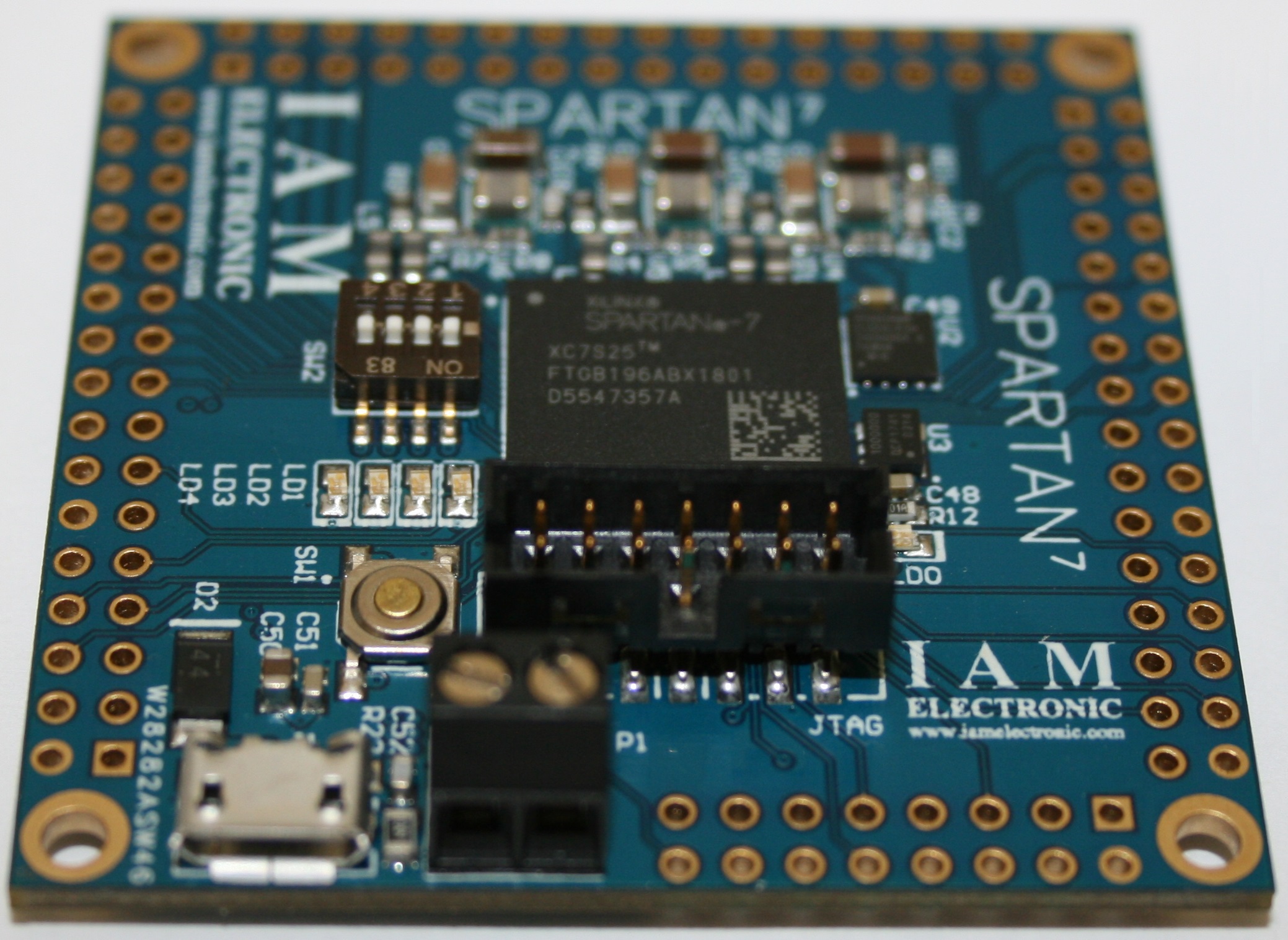 Spartan-7 FPGA module, JTAG connector